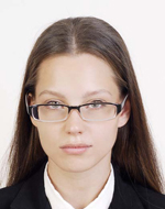 Photo with glasses frame over eyes